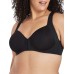  Women’s DF3450 One Smooth U Posture Boost with EverSmooth Back Underwire Bra, Black, 36D