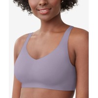 Bali Women’s Easylite Wirefree Bra with Back Closure, DF3496, Perfectly Purple, S