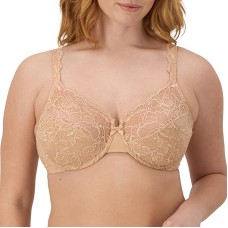 Bali Womens Lace Desire Non-Foam Underwire Df6543 Bra, Champagne Shimmer, 36C
