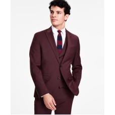 Bar III Men’s Slim-Fit Suit Jacket,Burgundy, 38L