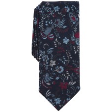 Bar III Men’s Tobago Botanical Tie, Navy