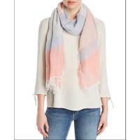 Barbour Whitmore Color-Block Scarf, Blue
