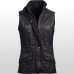  Wray Fleece-lined Gilet Vest, Black, 6