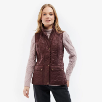 Barbour Wray Fleece-lined Gilet Vest Elderberry 4