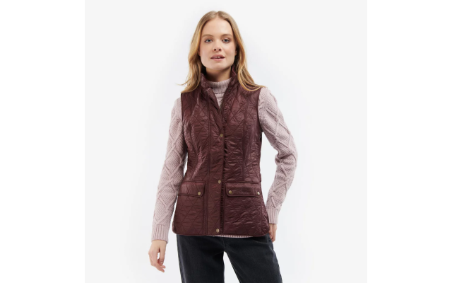  Wray Fleece-lined Gilet Vest Elderberry 4