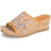  FLOSSEY Women’s Sandals & Flip Flops, 8.5M, Sun Multi Floral