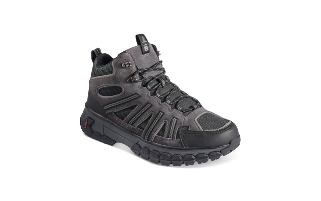 Bass & Co. Outdoor Men’s Peak Hiker 2 Mid-Top Hiking Boot  Shoes, Dark Gray, 9.5