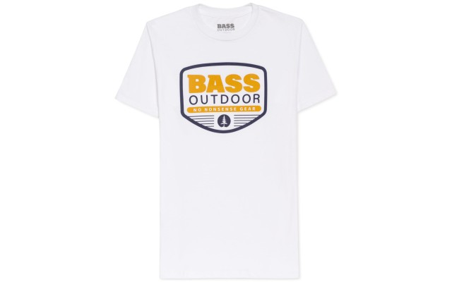  Men’s Crewneck Cotton Graphic T-Shirt, White, Medium