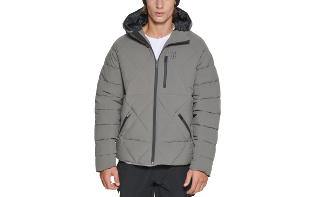  Mens Glacier Hiking Jackets, Gray, X-Large