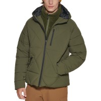 Bass Outdoor Mens Glacier Hiking Jackets, Green, X-Large