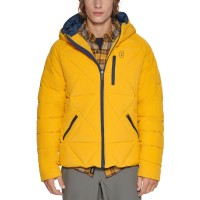 Bass Outdoor Mens Glacier Hiking Jackets, Mango Mojito, Large