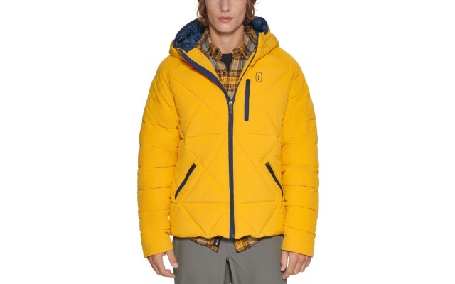  Mens Glacier Hiking Jackets, Mango Mojito, XX-Large