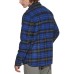  Men’s Mission Plaid Field Jacket, Blue/Black, Small