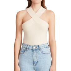 Bb Dakota Womens Top Floor Bodysuit, Bone, Medium
