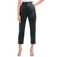 Bcbgeneration Womens Faux-Leather Pants, Black/S