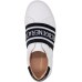  Womens Obie Sneaker, 9 M, Black/White
