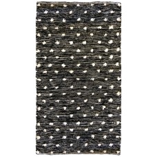 Bcbgmaxazria Cotton Tufted-Dot 27″ x 45″ Accent Rug Bedding, Charcoal
