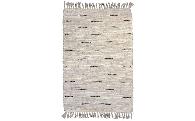 Mottled 27″ x 45″ Accent Rug, Gray