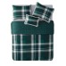  Curtis Plaid Reversible Comforter Set – Queen – Green