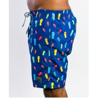 Beautiful Giant Mens Beach Swim Pocketed Board Shorts Print, Medium