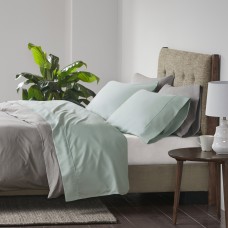 Beautyrest Cooling 600 Thread Count Cotton Blend 4-Pc. Sheet Set, Full Bedding, Seafoam