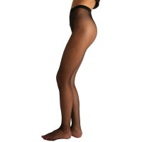 Berkshire Women’s Fishnet Hosiery Pantyhose 4920 (Black, 2 Plus)