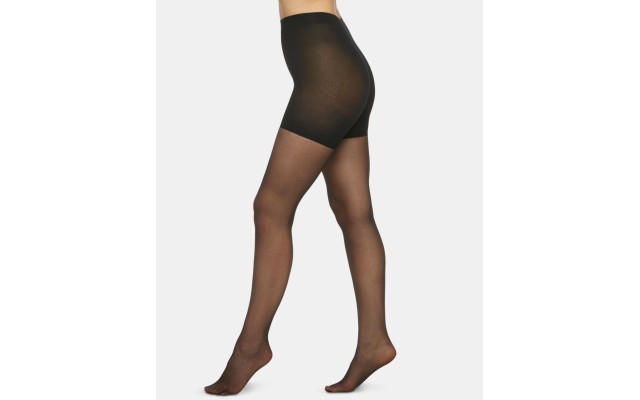  Womens The Easy On! Luxe Ultra Nude Pantyhose, Black, Medium