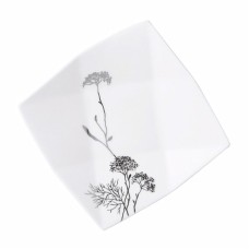 Bernardaud France Limoges Coupe Cavanna Promenade Brillant Tray, White