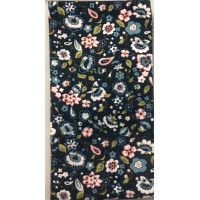 Bespoke Fashion The Ultimate Pocket Square Navy Floral