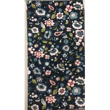 Bespoke Fashion The Ultimate Pocket Square Navy Floral