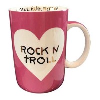 Betsey Johnson xox Trolls 20 oz Mugs, Rock N Troll
