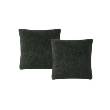 Birch Trails Solid Sherpa Set of 2 Decorative Pillows, 18″ X 18″
