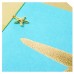 Blank Card Gold Starfish By 