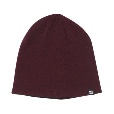 Block Hats Men’s Reversible Knit Beanie (Red)