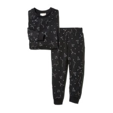Bloomie’s Baby Unisex Constellation Print Tee ; Constellation Print Pants Pajama Set