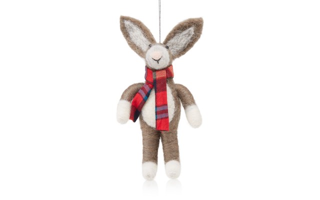 Bloomingdale’s Felt Bunny Ornament
