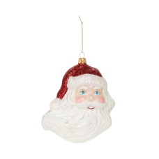 Bloomingdale’s Flying Beard Santa Ornament