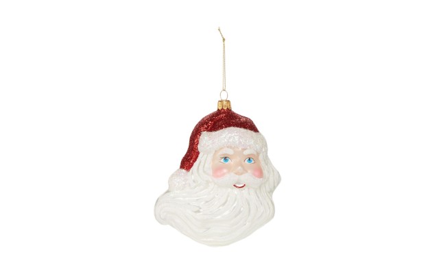Bloomingdale’s Flying Beard Santa Ornament
