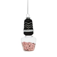 Bloomingdale’s Glass Bottle Ornament,