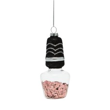Bloomingdale’s Glass Bottle Ornament,