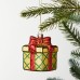 Bloomingdale’s Glass Gift Box Ornament