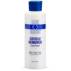 Blue Cross Professional Nail Care, Hydrating, Moisturizing, Strengthening Liquid Cuticle Remover + Softener with Lanolin for Brittle Nails, Hang Nails + Dry Cuticles, Made in USA, 6 ounce