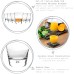  Luna Double Old Fashioned Glasses, Clear, Set of 2