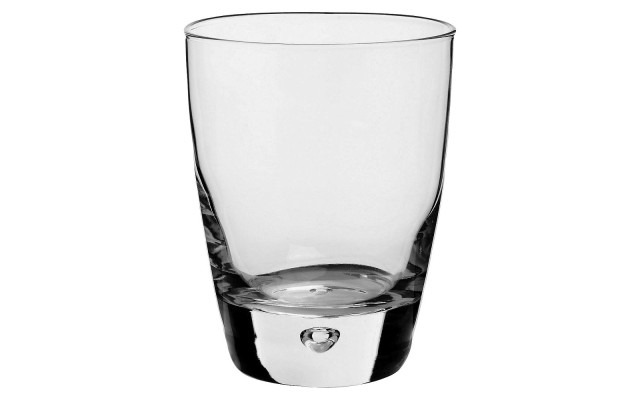  Luna Double Old Fashioned Glasses, Clear, Set of 2