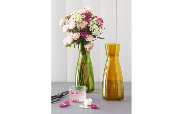  Ypsilon Lime Green Glass Jug 18.5 Ounce