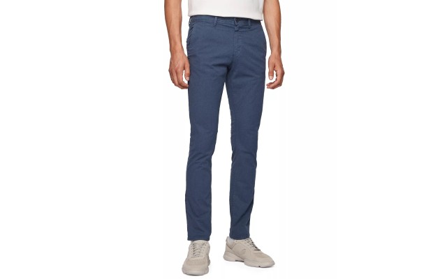  Men’s Schino-Modern Slim-Fit Chinos Pants, Navy, 40×32