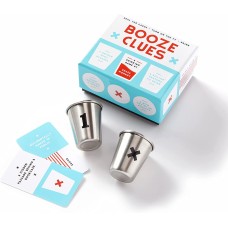 Brass Monkey Booze Clues Game, Blue, 4.6″x 4.1″ x 2.1″