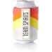  Brass Money Puffy-Vest Koozie, Multicolor, 9.75″ x 3.75″