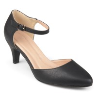 Brinley Co. Journee Collection Women’s Bettie Heels Women’s Shoes, Black, 9 Regular