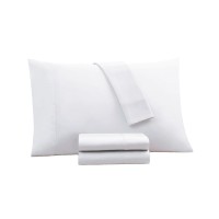 Brixton Ave1200 Thread Count Triblend King 6Pc Sheet Set, White, King